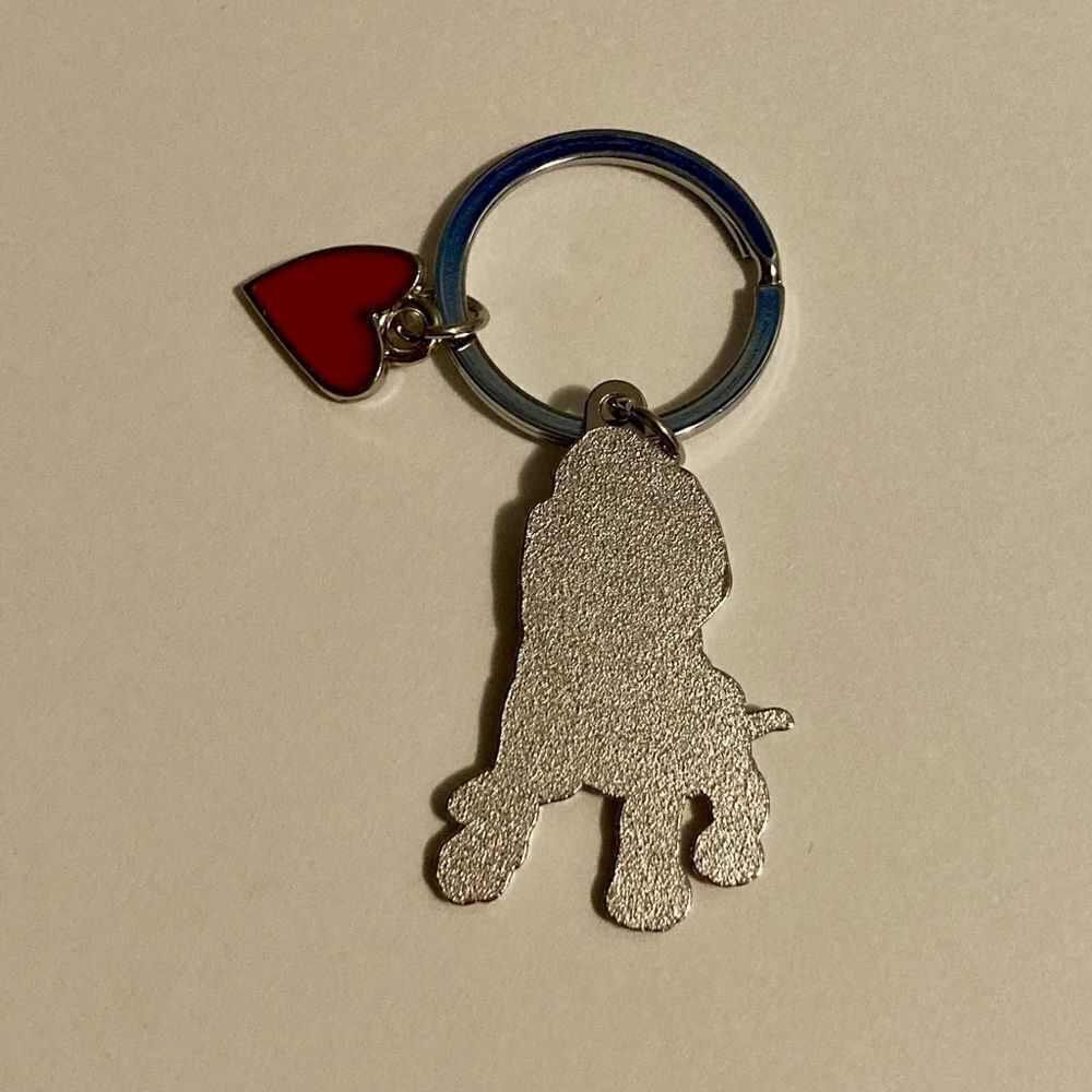 Basset Hound Dog Keychain - Picture 3 of 3